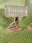 Rare W b  Mfg Co  Weidlich Brothers Silver Plated Naked Lady Trinket Dish Set