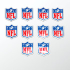 Nfl National Football League Logo Vinyl Sticker Set Of 10 Decal Scrapbook Design