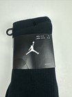 New Men s Nike Nba Elite Basketball Crew Socks Black Adult Size 8-12