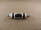 Old Tibetan Agate Dzi Beads Amulet Pendant Bracelet Ancient Gzi Bead G9