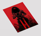 Absolute Wonder Woman Red   Black Premium Giclee Print 11x17 Dc Comics Wall Art