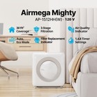 Coway Airmega Ap-1512hh w  True Hepa Purifier With Air Quality Monitoring  Auto 