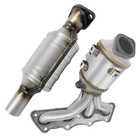 For 2012-2017 Hyundai Accent Catalytic Converter 1 6l Front And Rear Pair Epa