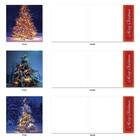 10 Assorted Merry Christmas Note Cards Pack - Lit For Christmas