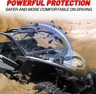 Upgraded Front Flip Windshield Scratch Resistant For Can-am Maverick X3 2018-24