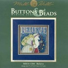 Mill Hill Buttons Beads Kit Counted Cross Stitch Believe Mh14-1304
