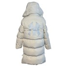 Mlb New York Yankee Long Puffer Winter Coat Sports Jacket Size Y13 155