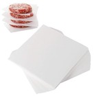 Food-grade Patty Paper  5 5 x5 5   Set Of 300  Nonstick  Oilproof For Burgers  