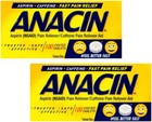Fast Pain Relief Pain Reducer Aspirin Tablets  200 Tabs Value Pack Of 2