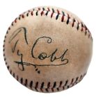 Ty Cobb Autographed 1910s Baseball  Licensed Reproduction Ball