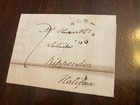 1815 Handwritten Letter W  Wax Stamp York From Lawyer Mills Ripponden Halifax