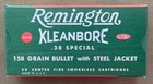 Remington Wwii  Cal   38 Spl 158 Grain Ball   Tracer  New Replica  Ammo Boxes