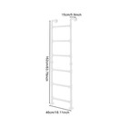 Metal Step Ladder For Attic Loft dorm  Wall Mounted Metal Bunk Bed Ladder