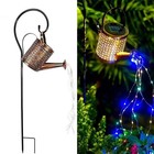 Solar Watering Can Light Outdoor Garden Yard Art Waterproof Lamp Decoration