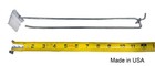 50 Pack 11  Mega Flip Scan    Metal Peg Hooks W label Holder 3 16 -1 4  Pegboard