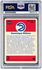 Dominique Wilkins Signed Auto 1986 Fleer  11 Hawks Rc Psa dna Auto 10