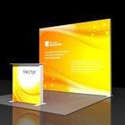 10ft Portable Led Backlit Wall Box Trade Show Display Booth