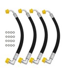 4pcs Aw29374 Hydraulic Hose Replacement Kit For John Deere Loader 5800 Psi Duty