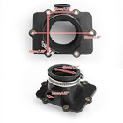 2pcs For Ski-doo Carburetor Intake Mounting Flange Carb Manifold Boot 500 600    
