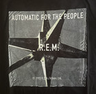 Rare  Vintage R e m  Automatic For The People Black T Shirt 1991 From Nice Man
