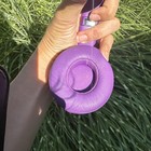 Beats By Dre Solo Hd Wired On Ear Headphones Purple With Carrying Case Vtg Style