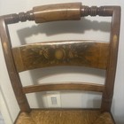 Antique Hitchcock Chair  Signed  Euc