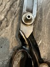 Antique Tailor Scissors Textile Dressmaker Shears J  Wiss   Sons 13 25  Newark