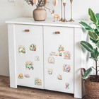 Easter Bunny And Floral Rub-on Transfers For Diy Crafts And Home Decor