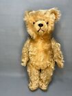 Antique German Steiff Straw-stuffed Mohair Teddy Bear W growler Jointed Toy 40cm