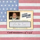 Ruth Bader Ginsburg Notorious Rbg Autograph Replica Historic Aceo Signature Card