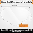 Face Shield Replacement Lens Compatible With S8550  Compatible With S8500 s85 1