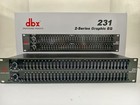 New Dbx 231 Dual Channel 31-band Graphic Equalizer Rackmount Pro Audio Eq-tested
