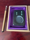 Mini Japanese Calligraphy Set Suzuri Ink Stone   Brush