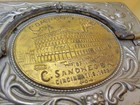 C Sandheger Cincinnati Ohio 1903 Whiskey Cash Box Manufactured Charles Hoppe Htf