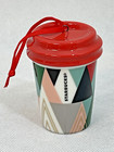 2017 Starbucks Ornament Modern Trees Coffee To-go Cup Tumbler Christmas Tree