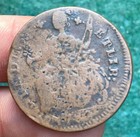 1787 Connecticut Miller 21-dd Rarity 5 Colonial Copper Half Penny Coin 