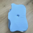 Derila Ergonomic Seat Cushion W  Removable Cover Foam polyester Blue White