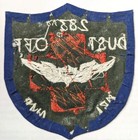 Vietnam War Hand Sewn   In Country Made 283rd Dust Off Pocket Patch - Dustoff