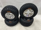 Dwt A5 Polished Front Rear Wheels Sunf Street Tires Suzuki Ltr450 Ltz400 Z400