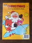 Vintage Christmas Coloring Santa Activity Book 1988