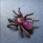 Vintage Crystal Baroque Christmas Spider Brooch Pin Jewelry Gift Accessories New