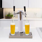 Bar Pub Double-tap Beer Dispensing Column Beer Tower Kit   Dual Gauge Regulator