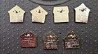 2019 Hidden Mickey Pins Complete Set Of Disney Doghouses With Chaser