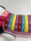 Leap Frog Alphapup Pink Pull Along Educational Learning Alphabet Toy Dog Puppy