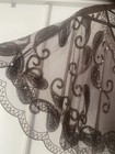 Women s Sheer Shawl  Wraps Sequin Capelet Cape Short Sheer Shrug    missing Tags