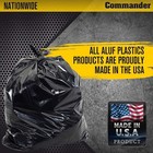 55 Gallon 3 Mil  eq  Heavy Duty Contractor Bags With Flap Ties - 36  X 56  Wi   