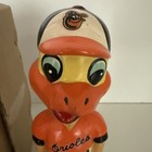 Rare Vintage Baltimore Orioles Mlb Green Base Bobblehead Nodder With Box