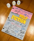 Pulp Fiction Script Signed- Autograph Reprints- 161 Pages