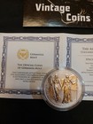 2019 Germania Mint Columbia Allegories 1 Oz Silver  999 Prooflike Round Coa 