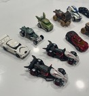 Star Wars- Hot Wheels Lot 12 Character Cars - Loose Diecast Metal Cars